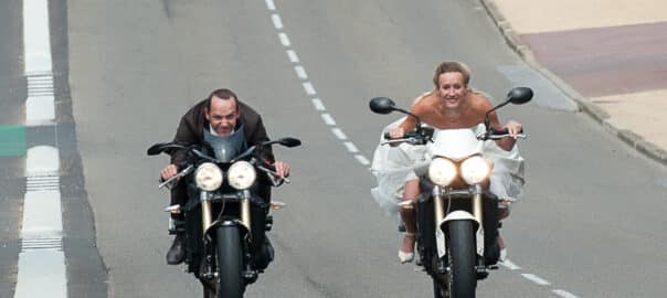 photographe de mariage à Moto par le photographe Stéphane Amelinck, photographe à Hossegor